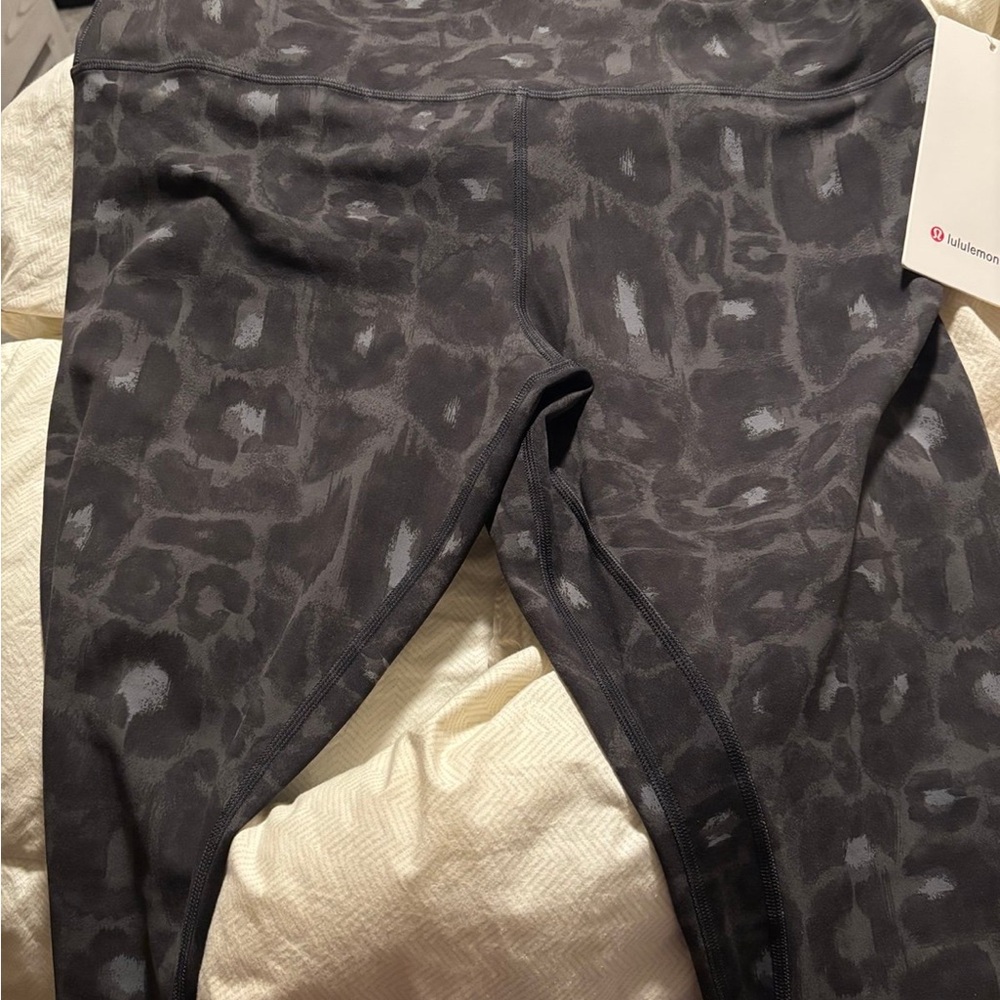 Lululemon align leopard print leggings. NWT